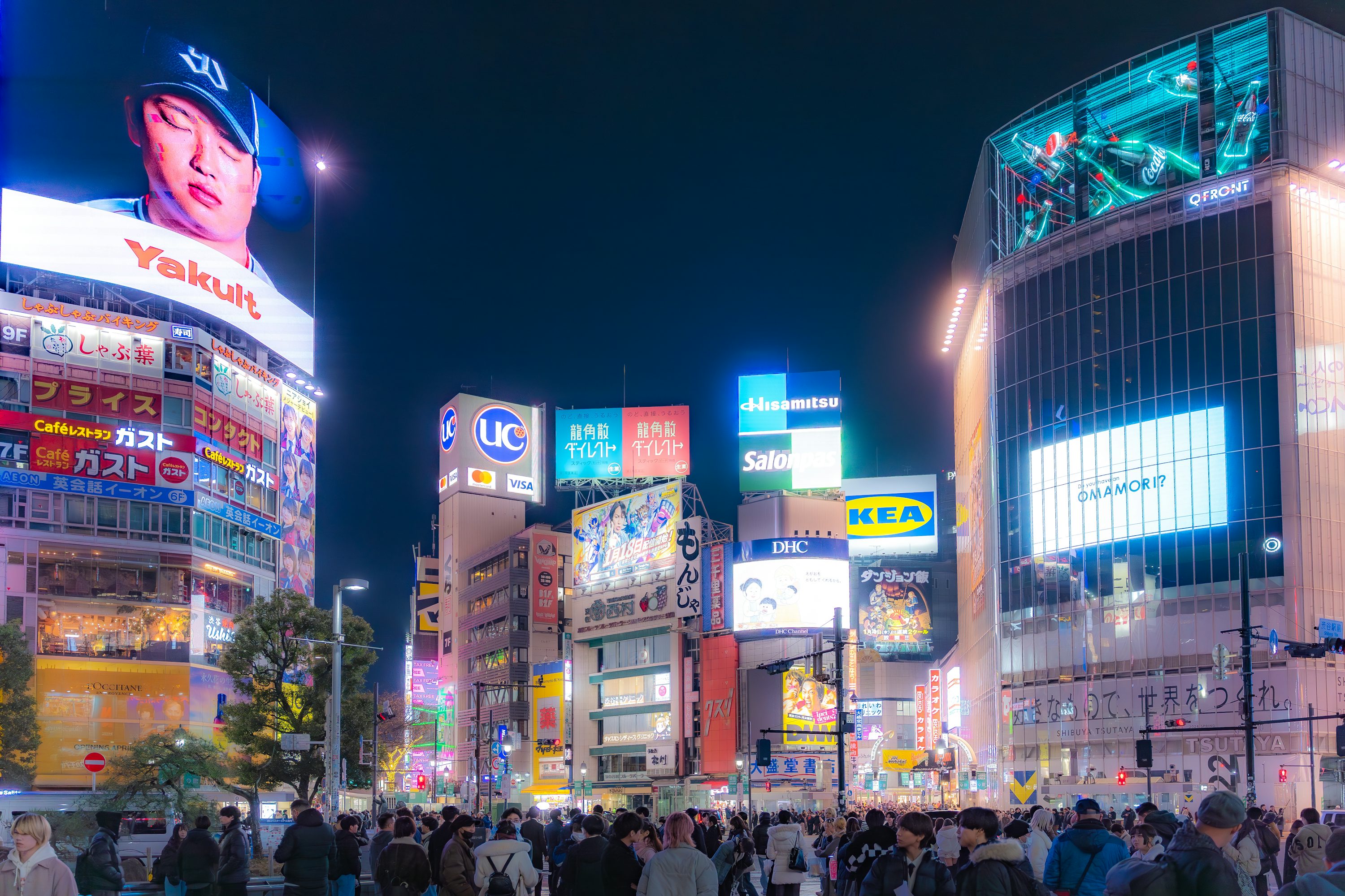 Fashion-forward city portrait in Shibuya